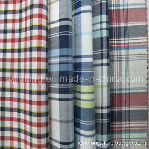 100% Cotton Ripstop Yarn Dyed Garment Fabric